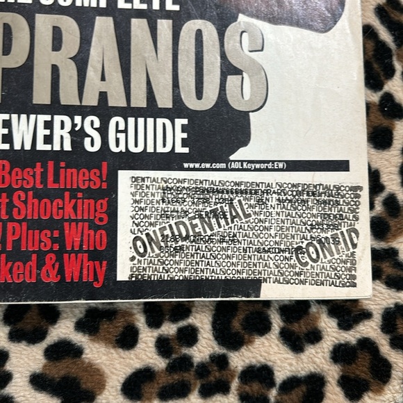 2002 ENTERTAINMENT WEEKLY Magazine Issue The Sopranos Tony HBO Y2K Vintage Guide - Picture 7 of 13